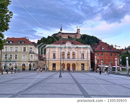 Congress Square and Slovenian Philharmonic, Ljubljana Congress Square and Slovenian Philharmonic, Ljubljana 130530935