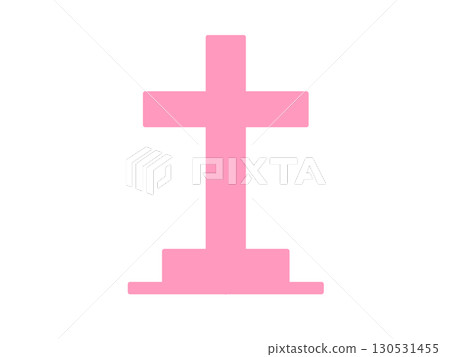 Simple gravestone icon (pink) Simple gravestone icon (pink) 130531455