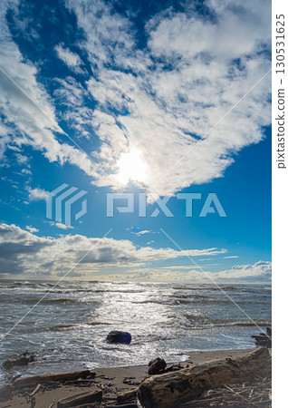 Beautiful daytime coastal scenery at Takise Coast in Hokkaido Beautiful daytime coastal scenery at Takise Coast in Hokkaido 130531625
