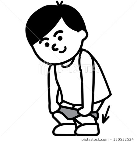 Taking off (pants) | Changing clothes action card and visual support icon (Change of clothes) 130532524