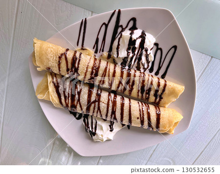 Sweet pancake 130532655