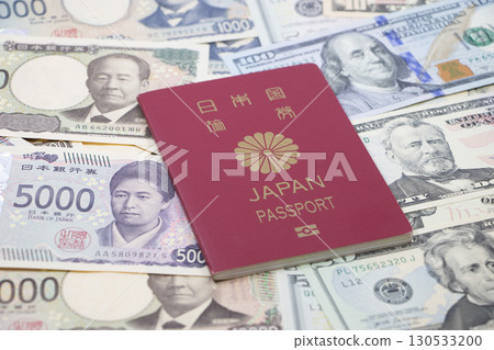Dollar Japanese Yen Passport 130533200