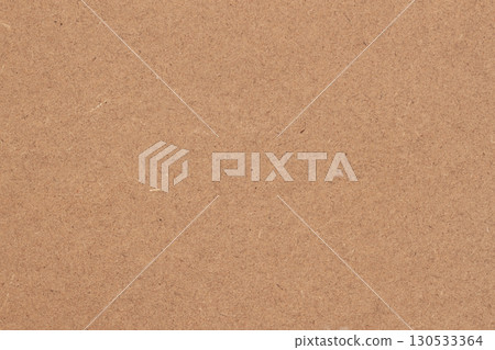 Minimal brown paperboard texture with natural fiber and flat recycled surface. Concept of sustainability, raw simplicity, eco-friendly material 130533364