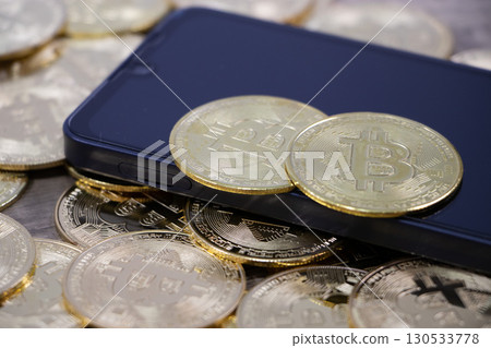 加密貨幣智慧型手機 130533778