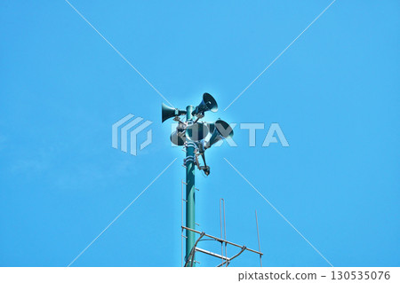 園區內設置的防災無線電室外分機（防災行政無線電） 130535076