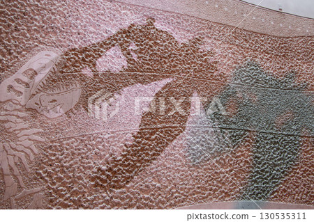 Dinosaur shadow 130535311
