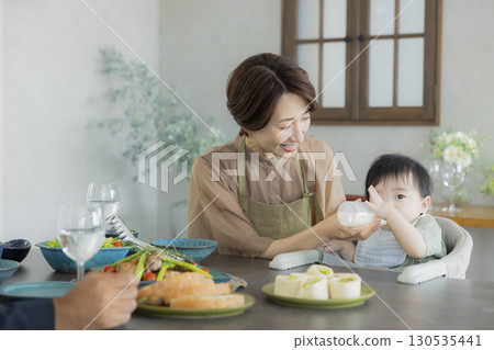 Fun family meal image 130535441