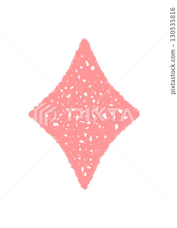 Pink crayon magic firework star sketch with flare and shine. Spark symbol as hand drawn icon. Graphic element with magical style for festive backgrounds and holiday decor. 130535816