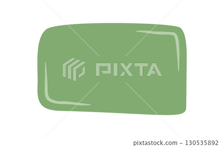 Hand drawn organic quote frame box shows a green blob rectangle with natural shape design. An empty textbox for message or quote stands as a versatile background, ideal for card, poster, or creative Hand drawn organic quote frame box shows a green blob rectangle with natural shape design. An empty textbox for message or quote stands as a versatile background, ideal for card, poster, or creative 130535892