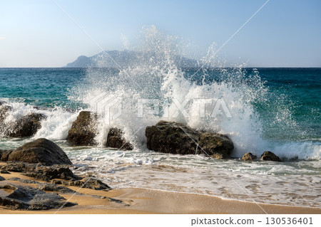 Breaking Waves, Nagata Inakahama Beach, Yakushima National Park (Winter) Breaking Waves, Nagata Inakahama Beach, Yakushima National Park (Winter) 130536401