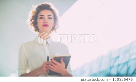 Career woman portrait 130536476