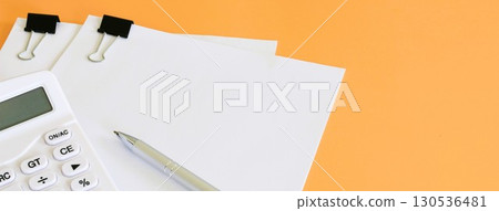 Business image banner material desk work document creation copy space Business image banner material desk work document creation copy space 130536481