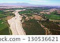 Aerial view of Nazca, Peru, South America 130536621