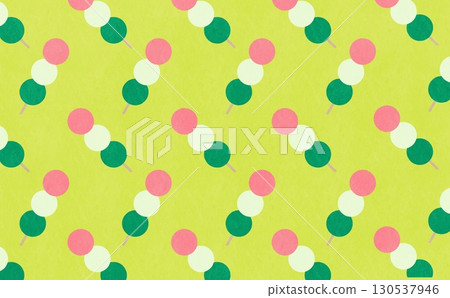 Three-color dumpling pattern (light green) Three-color dumpling pattern (light green) 130537946
