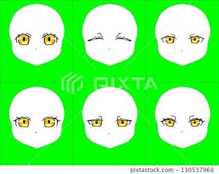 Combination character: Eyes 2 - Color 1 Combination character: Eyes 2 - Color 1 130537968