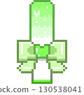 Pixel art penlights and glow sticks 130538041