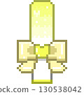 Pixel art penlights and glow sticks 130538042
