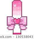 Pixel art penlights and glow sticks 130538043