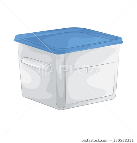 Illustration of food container 130538331