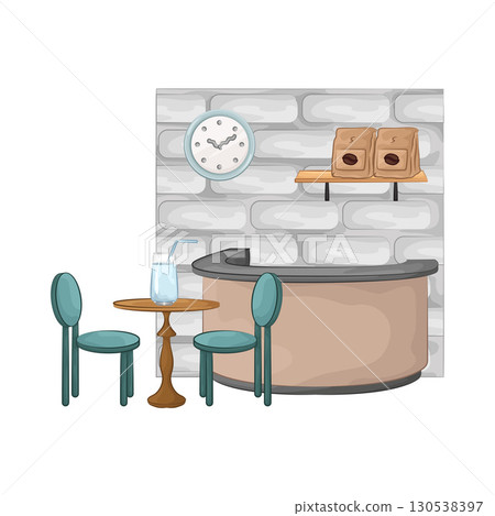 Illustration of Bar Table 130538397
