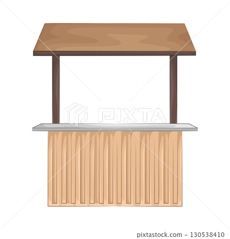 Illustration of Bar Table Illustration of Bar Table 130538410