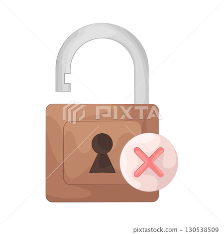 Illustration of unlock 130538509
