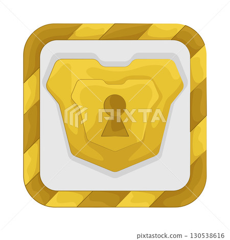 Illustration of lock 130538616