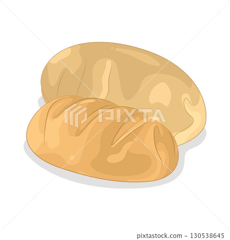 Illustration of bread 130538645