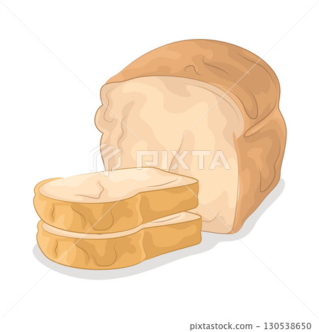 Illustration of bread Illustration of bread 130538650