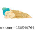Nirvana Buddha illustration 130540764