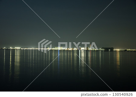 Chubu Centrair International Airport late at night 130540926