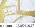 Gold painted Japanese paper 130541087