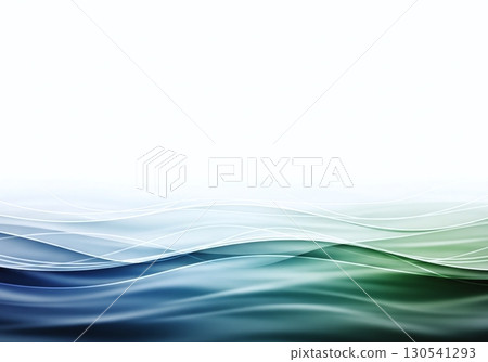 Abstract wave background texture material with green accents 130541293