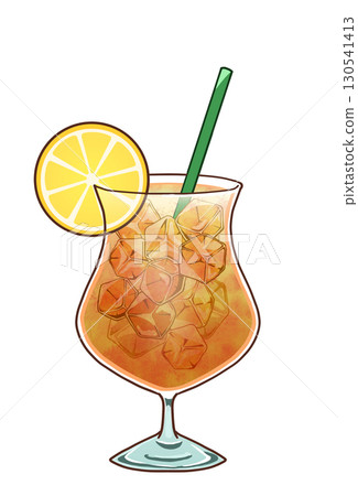 Ice lemon tea 130541413