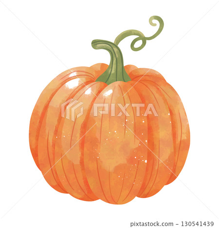 Watercolor Thanksgiving Clipart Set with Seamless Patterns and Backgrounds  Autumn Pumpkins Leaves Flowers Pilgrims and Festive Elements 130541439