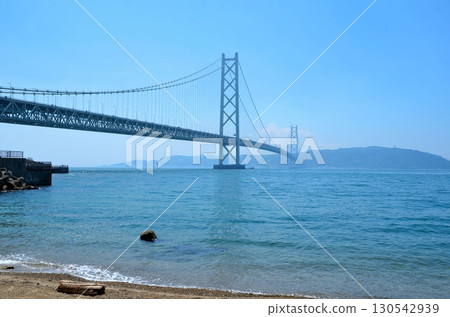 Akashi Strait as seen from the site of the former Akashi Domain Battery 130542939