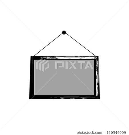Chalkboard icon vectors illustration symbol design Chalkboard icon vectors illustration symbol design 130544009