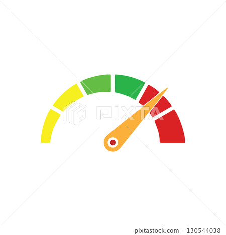 icon speed speed meter vectors illustration icon speed speed meter vectors illustration 130544038