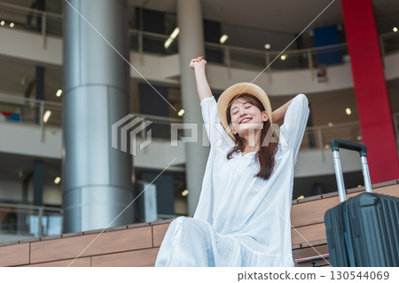 Women going on a trip 130544069