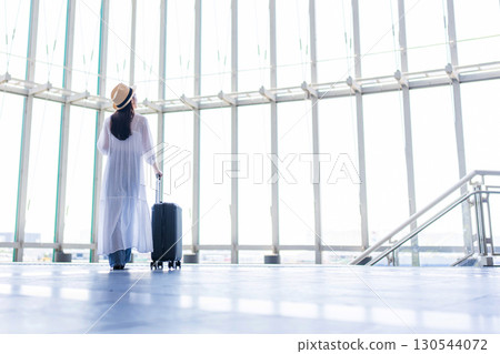 Women going on a trip 130544072