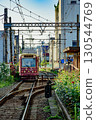 Roses and trains (Toden Arakawa Line Minowabashi Station) 130544769