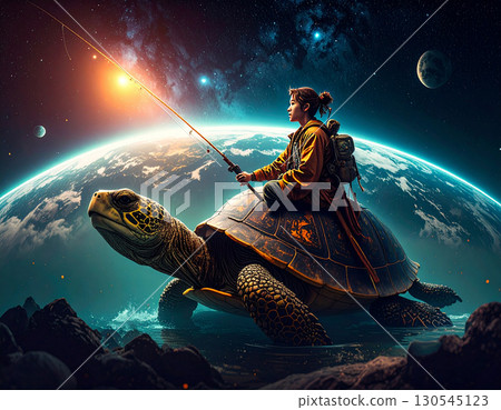 Urashima Taro Travels Through Space 130545123