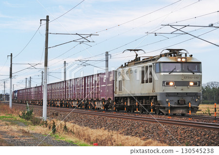 Hokuriku Main Line, Mikawa-Kaga-Kasama, JR Freight, EF510-510 (Toyama) 130545238