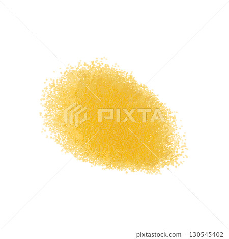Couscous pile, dry cuscus, raw kuskus, uncooked cous cous or semolina granules on white Couscous pile, dry cuscus, raw kuskus, uncooked cous cous or semolina granules on white 130545402