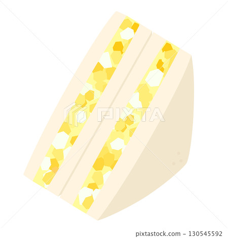 蛋三明治圖標 130545592