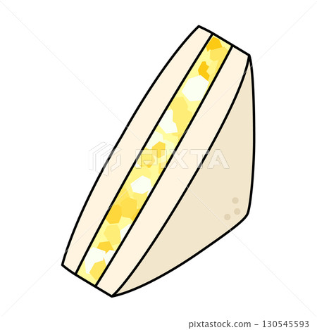 蛋三明治圖標 130545593