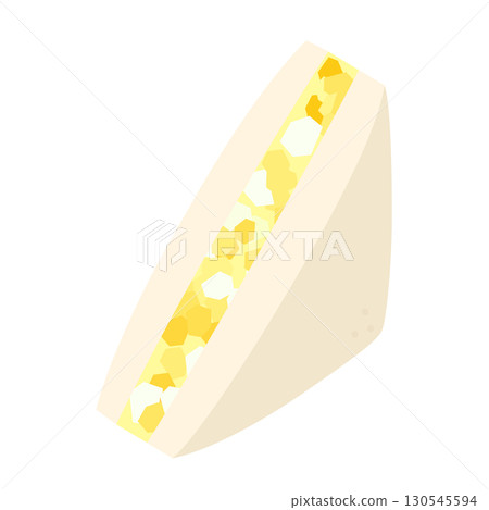 蛋三明治圖標 130545594