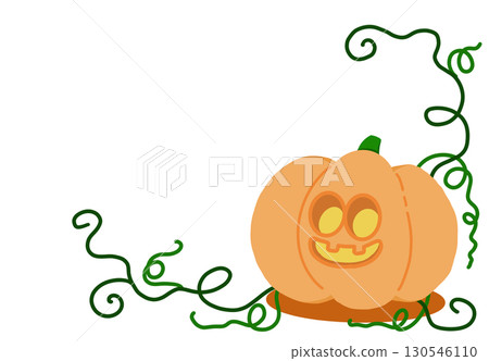 Jack-o'-lantern | Halloween frame Jack-o'-lantern | Halloween frame 130546110