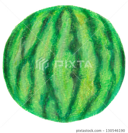 Watermelon illustration oil pastel drawing Watermelon illustration oil pastel drawing 130546190