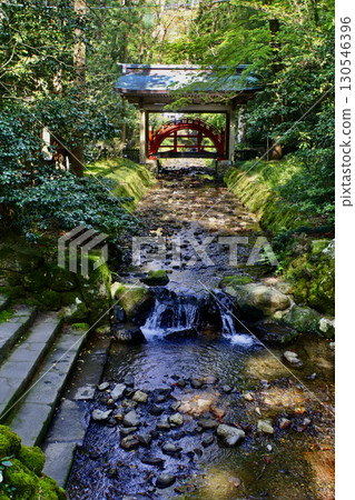 Yahiko Shrine and Tama no Hashi Bridge (Yahiko Village, Niigata Prefecture) 130546396